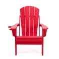 thumbnail image 3 of Lake Country Outdoors Chaise longue adirondack rouge, 3 of 5
