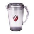 thumbnail image 2 of Fridja Pichet en Plastique avec Couvercle, Pichet de 2,2 L Grande Capacité avec Couvercle et Bec Verseur, Pichet à Lait Pichet en Plastique Pichet à Thé, Pichet pour Café Infusé à Froid, Contenant de Réfrigérateur pour Eau, Jus, Thé, Gris, 2 of 6