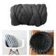 thumbnail image 2 of tredstone Chunky Yarn Knitting Arm Knit Soft Yarn 250G for DIY Rug Making Sweaters Deep Gray, 2 of 9
