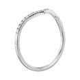 thumbnail image 2 of 0.20 Carat Excellent Round Shape Genuine Diamond Latest Design Engagement Eternity Band for Ladies Solid 18K White Gold Size 7.5, 2 of 7
