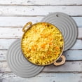 thumbnail image 1 of RXIRUCGD Large Tableware Mat Cup Mat Bowl Mat Dining Table Mat Vegetable Mat Dining Mat Insulation Mat Mat Dining Mat Table Mat Bowl Mat 18CM, 1 of 4