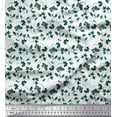 thumbnail image 1 of Soimoi Poly Georgette Fabric Leaves & Floral Artistic Fabric Prints by Yard 52 Inch Wide, 1 of 5