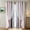 Multi-color#1, variant on pstuiky Gradient Striped Blackout Curtains Double Layer with Sheer & Star Print 100% Polyester 100X130Cm (39X51 Inches)