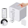 thumbnail image 1 of Smart Button Pusher Fingerbot No Wiring Compatible with Alexa Google Home Tuya BT Hub Remote Control Wireless Smart Light Switch Bot Timer Voice Control Automatic Controller with Gateway, 1 of 7