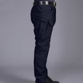 thumbnail image 5 of cllios Pantalon Cargo Homme Pantalon de Travail Militaire Multi-Poches Pantalon Tactique Extérieur Durable Travail Randonnée Pantalon Résistant à l'Eau Pantalon de Voyage avec Multi-Poches, 5 of 5