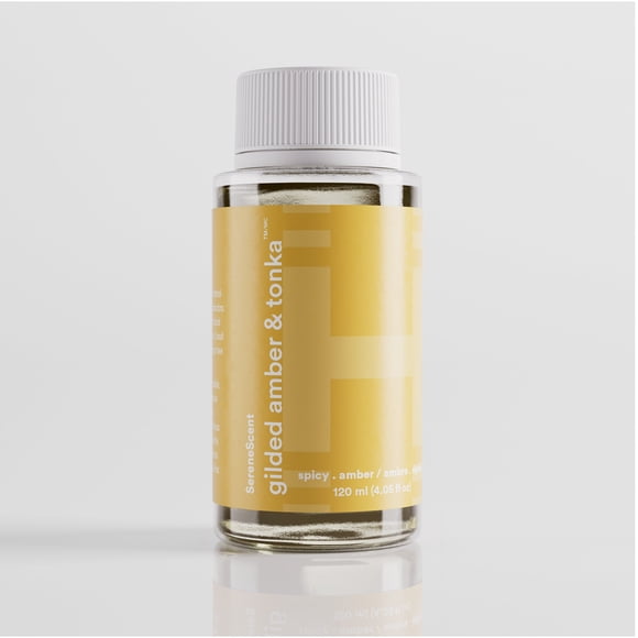 Homeidcs SereneScent™ Guilded Amber & Tonka 120ml Home Fragrance Essential Oil