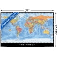 thumbnail image 2 of Map - World Wall Poster, 22.375" x 34", 2 of 4