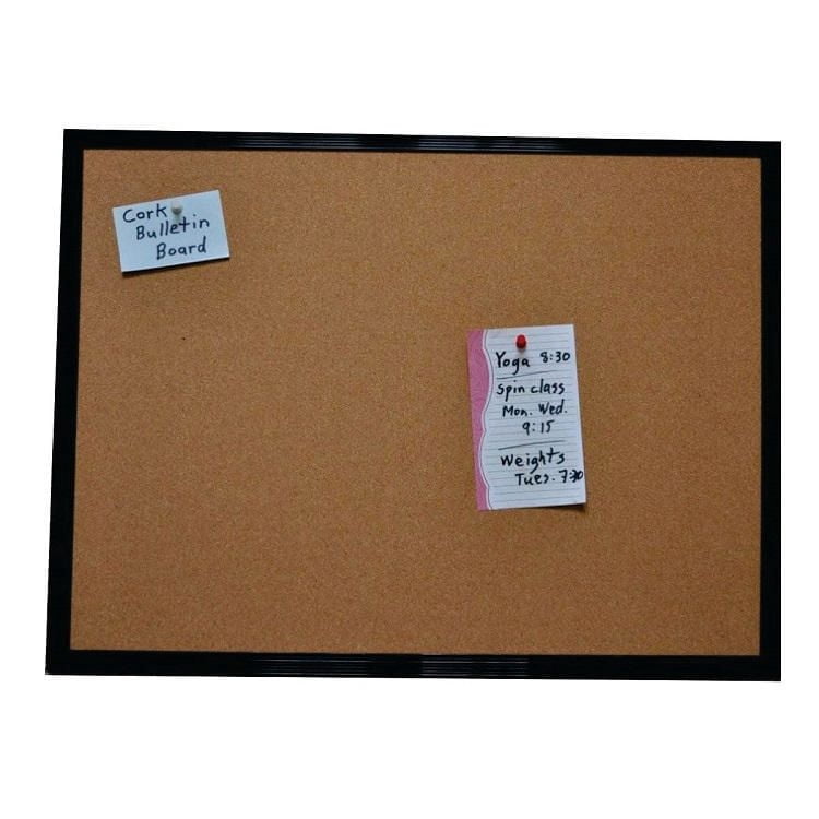 Tableau d’affichage pour salles de sport, 45 cm x 61 cm (18 po x 24) po avec cadre