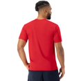 thumbnail image 3 of Hanes T-Shirt de Performance Sport Cool DRI pour Hommes, Lot de 2, 2TG, Rouge Foncé, 3 of 6