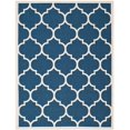 thumbnail image 3 of Safavieh Courtyard Navy Indoor Outdoor Rug - 9' x 12', 3 of 4