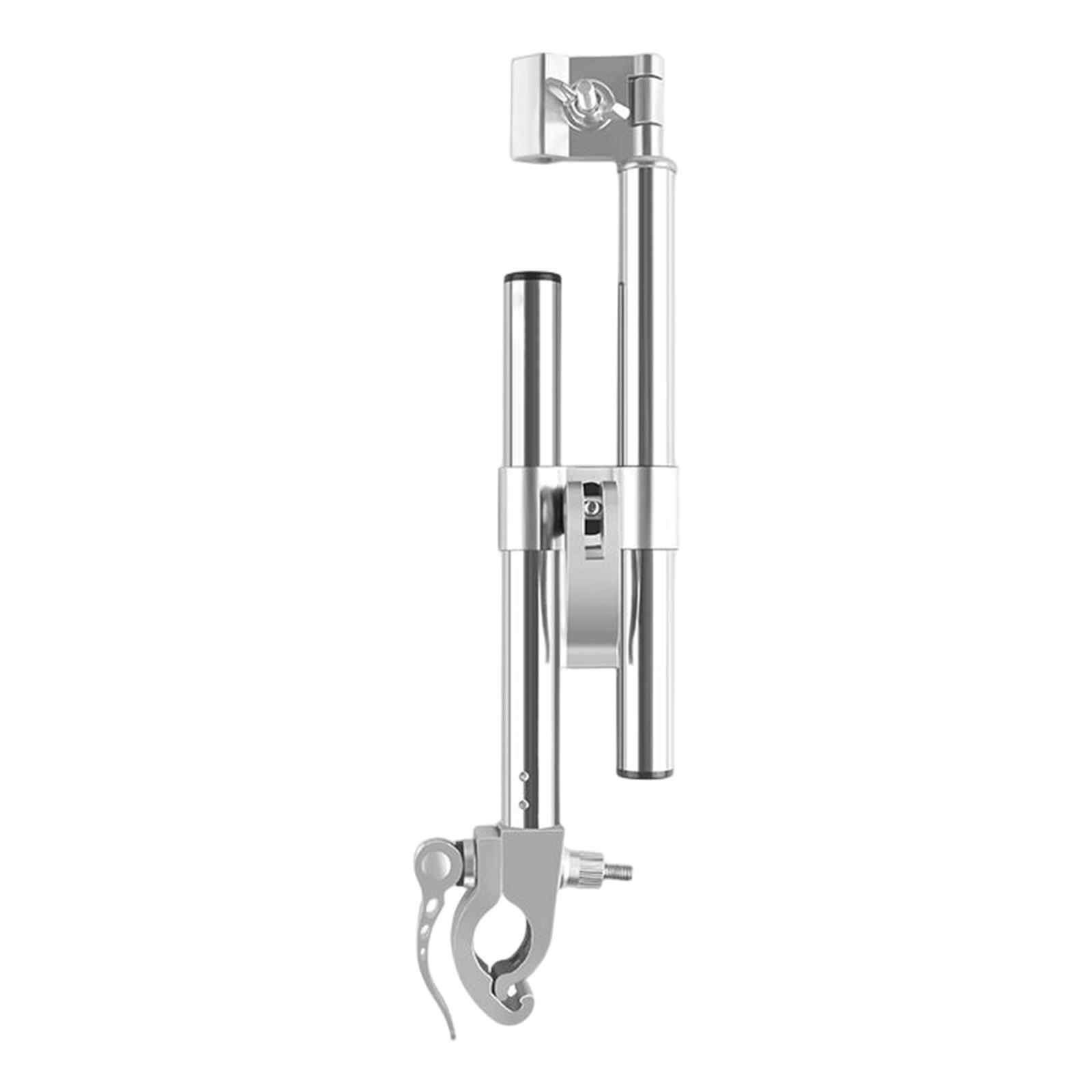 Universal Umbrella Holder Handle Aluminum Alloy Attachment for Baby A