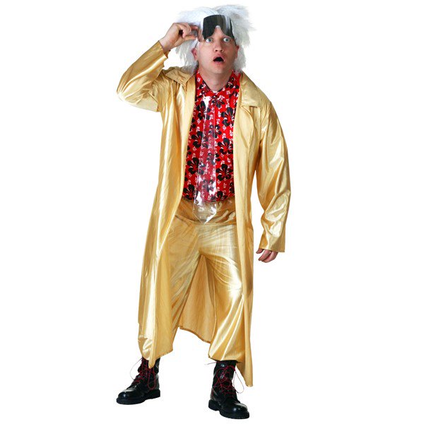 Back to the Future 2015 Doc Brown Costume for Adults