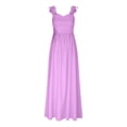 thumbnail image 5 of Fshaion Robe d'Été pour Femmes 2024 Grande Taille Sans Manches en Dentelle avec Bretelles Tube Top en Gaze Rétractable à la Taille Longue Robe en Liquidation à Moins de 10!, 5 of 5