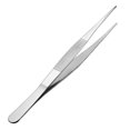 thumbnail image 1 of Unique Bargains 8-Inch Stainless Steel Straight Pointed Tweezers with Serrated Tip, 1 of 3