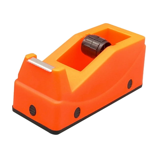 Packaging Tape Dispenser With Anti-Skid Base And Smooth-Rolling Blades For Tape Width Up To 30 mm