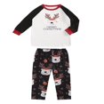 thumbnail image 3 of Matching Family Christmas Pajamas Sets   Cartoon Print Pjs for Couples Adult Kid Baby, 3 of 7
