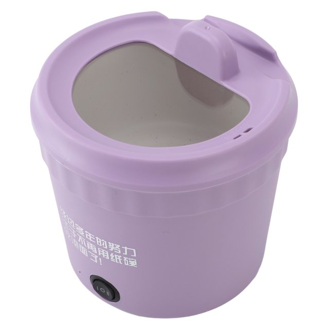 Electric Pot, 1.2L 450W Stick Proof Even Heating Portable Multifunctional Small Rapid Noodle Cooker Ramen Cooker Mini Crock Pot with Removable Power Cord for Cooking Pasta Egg Soup