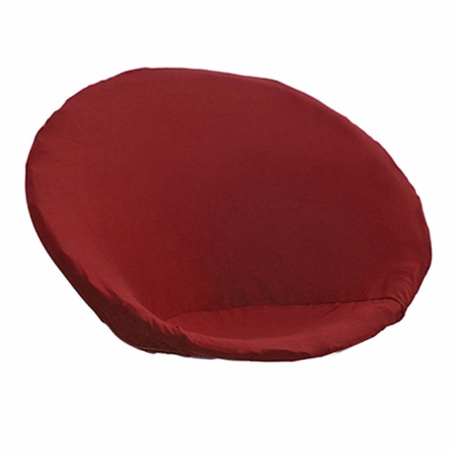Housse de Chaise Soucoupe, Housse Extensible en Polyester pour Chaise Lune, pour Adultes Rouge Foncé