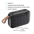 thumbnail image 2 of Portable Cloth Fabric BT Speaker Outdoor Mini Wireless Bass Subwoofer Multifunctional Sound Box Loudspeakers, 2 of 8