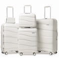 thumbnail image 1 of Joyway- 5-Piece Luggage Set PP Hardshell Spinner Suitcase with TSA Lock - (Expandable Carry-On 20 Inch) (24 Inch 28 Inch) for School, Travel, Weekend, 1 of 7