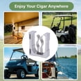 thumbnail image 4 of Support Magnétique pour Chariot, Pince à Ressort en Alliage d'Aluminium en Acier Inoxydable Anti-Rayures avec Aimants N52 Super Résistants, pour Chaises de Plage Cannes à Pêche Chariots de Golf, 4 of 7