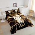 thumbnail image 4 of Erosebridal Retro Sheep Skeleton Comforter Sets Toddler Size, Rustic Hunting Animal Comforters & Duvets, Western Decor, Reversible, 4 of 7