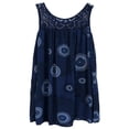 thumbnail image 1 of Robes Courtes Décontractées Bohèmes Amples Sans Manches à Fleurs pour Femmes Grande Taille, 1 of 2