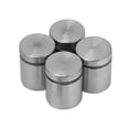 thumbnail image 2 of 4Pcs Stainless Steel Advertise Glass Standoff Glass Fixing Standoff Screws Metal Spacers Wall Mount Fixing Pins Glass Standoff Mounting, 2 of 8