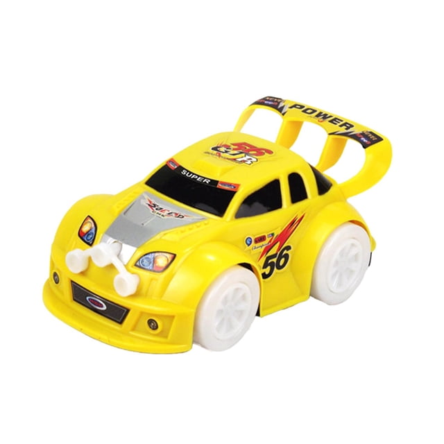 TIELUTT LED Light Up Car Toys Mini Electronics Flashing Lamp Music Sound Car Play Vehicles Toys for Kids Wind Up Teeth Chomping Chattering Teeth Style 30pcs Clockwork Chattering Springy