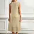 thumbnail image 4 of EGNMCR Robes de Soirée pour Femmes, Robes Formelles pour Femmes, Robes de Cocktail pour Femmes Mode Femme Robe Femme Couleur Unie à Paillettes, 4 of 6