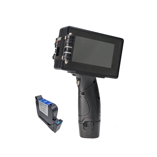 12.7mm Variable QR Bar Batch Code Date Number Logo Expiry Date Label Mobile Portable Jet Handheld Thermal Inkjet Printer