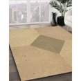 thumbnail image 3 of Ahgly Company Tapis d'Intérieur Lavable en Machine Carré Transitionnel Bronze Brun, 5 Pieds Carré, 3 of 7