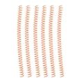 thumbnail image 2 of Sheet Binding Comb, Pretty Colour Spiral Binding Coil 20Pcs 13mm Inner Diameter  For Page Orange, 2 of 8