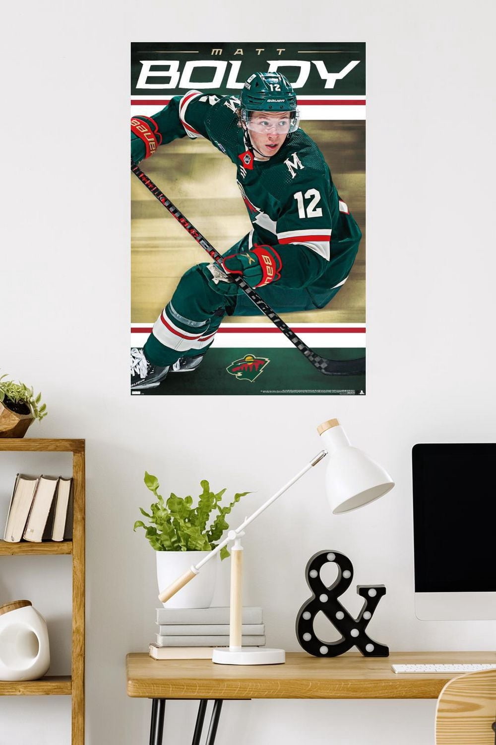 NHL Minnesota Wild - Matt Boldy 23 Wall Poster, 22.375" x 34"