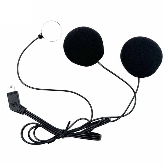 Lefu 1 Pcs Haut-Parleur Microphone pour Cardo Edge Casque d'Interphone de Moto Casques Interphone pour Casque Ouvert Casque Intégral Pièce de Casque