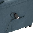 thumbnail image 3 of CorLiving Ashley Upholstered Indoor Power Lift Recliner for Adults, 3 of 9