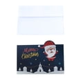 thumbnail image 1 of Christmas Cards with Envelopes Christmas Greeting Cards with Envelopes and Stickers 10 Pack Glitter Christmas Cards with Envelopes Christmas Greeting Cards Father Christmas Snowman, 1 of 6