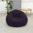 thumbnail image 2 of Prime Day Deals Flocking PVC Inflatable Sofa Portable Inflatable Lounger for Camping & Beach Inflatable Couch for Indoor and Outdoor Camping Couch Inflatable Flocking Couch, 2 of 9