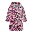 thumbnail image 1 of Funicet Vêtements pour Bébé Garçon, Vêtements pour Bébé Fille, Tout-Petits Bébés Enfants Hiver Garçons Filles Imprimé à Manches Longues Vêtements de Maison Peignoir à Capuche Robe de Nuit, Vêtements pour Bébé Filles, 1 of 7