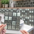 thumbnail image 2 of Birdeem 10Pc 3D Crystal Tile Stickers Diy Self-Adhesive Wall Stickers, 2 of 12