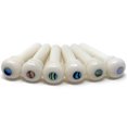thumbnail image 1 of Crosby Unslotted Pure Bone Bridge Pins with Abalone Dot Inlay for 6 & 12 String Acoustic Guitar, 1 of 9
