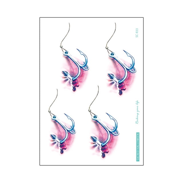 CAROOTU Halloween Stickers Waterproof Simulation Scratches Scars Bite Marks Simulation Fake Wound Tattoo