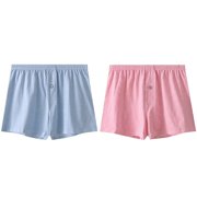 Plebaso Men's Striped Cotton Underwear Breathable Boxers Loungewear Mens Comfort Boxer Shorts 2-4 Pack