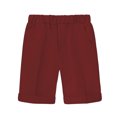 thumbnail image 1 of Toddler Boys Dress Shorts Straight Wide Leg Pants Solid Color Pull on Summer Shorts, 1 of 2