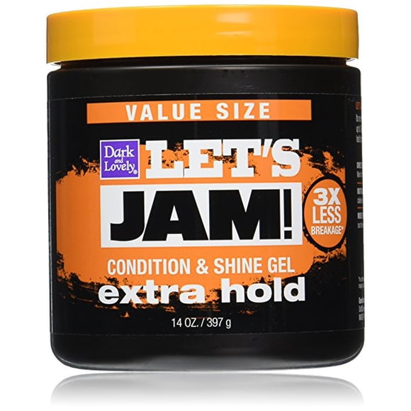 Dark and Lovely Let's Jam Condition and Shine Gel Extra 14 oz