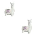 thumbnail image 1 of Wweixi 1/2/3 Animal Shape Pots Durable Materials For In Garden For Small Spaces Eco-friendly Crooked Head white 2PCS, 1 of 6