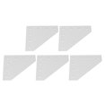 thumbnail image 3 of 5 Pcs Plaque de Renforcement Argent, Alliage d'Aluminium Solide Durable pour Meubles, 3 of 8