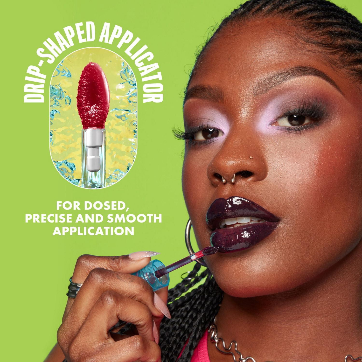 NYX Professional Makeup Lip IV Hydrating Gloss Stain, Lip Tint, Infused with Vitamins & Coconut Water