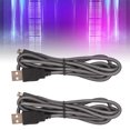 thumbnail image 4 of 3DS Charger Cable, PVC 2Pcs 3DS Host Charging Cable Prevent Loss 5ft Universal  For New 2DSXL For New 3DS For 3DS, 4 of 8
