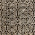 thumbnail image 1 of Ahgly Company Tapis d'Intérieur Carré Abstrait Marron, 4 Pieds Carré, 1 of 6